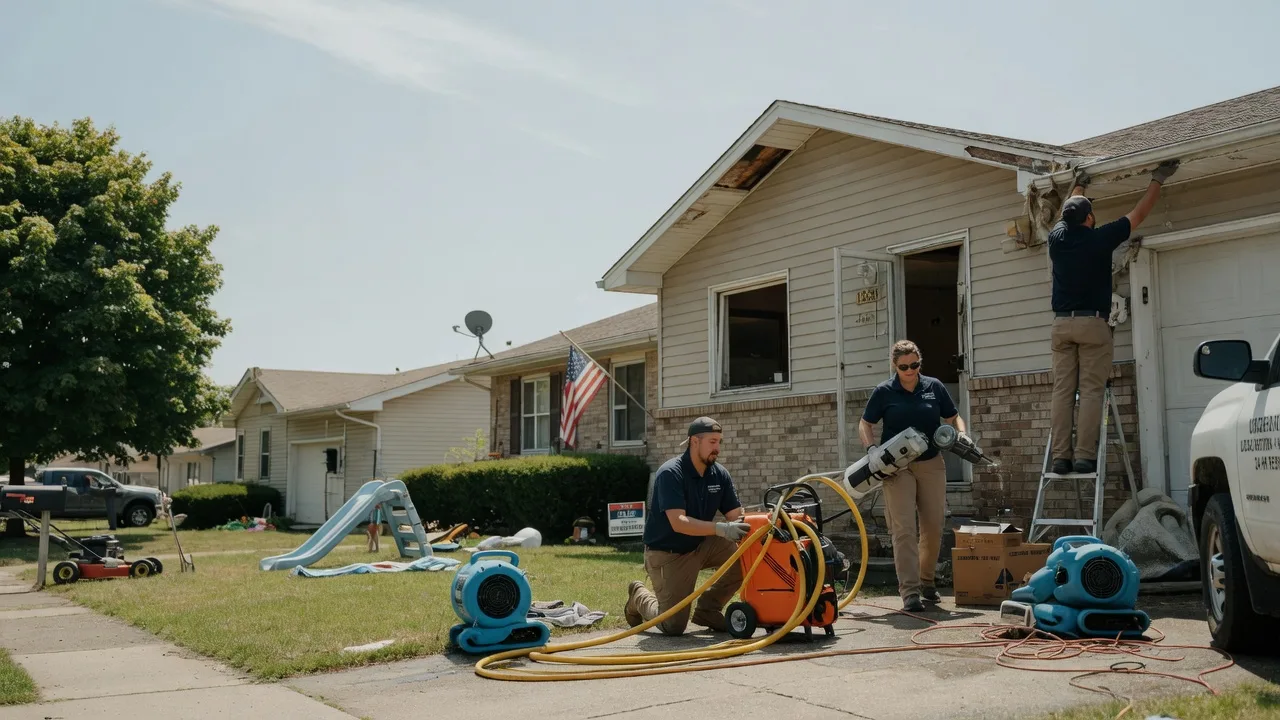 Water Damage Restoration in The Plains, OH near me